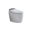 Bidet Toilet with Remote Control, Smart Bidet Toilet Seat with AUTO Open&Close and Remote Control, Smart Toilet with Kid Wash,Lady Care Wash,Nozzle Se