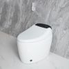 Bidet Toilet with Remote Control, Smart Bidet Toilet Seat with AUTO Open&Close and Remote Control, Smart Toilet with Kid Wash,Lady Care Wash,Nozzle Se