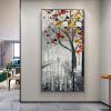 Handmade Thick Texture Landscape Oil Paintings On Canvas Wall Art Decoration Modern Abstract Picture For Home Decor